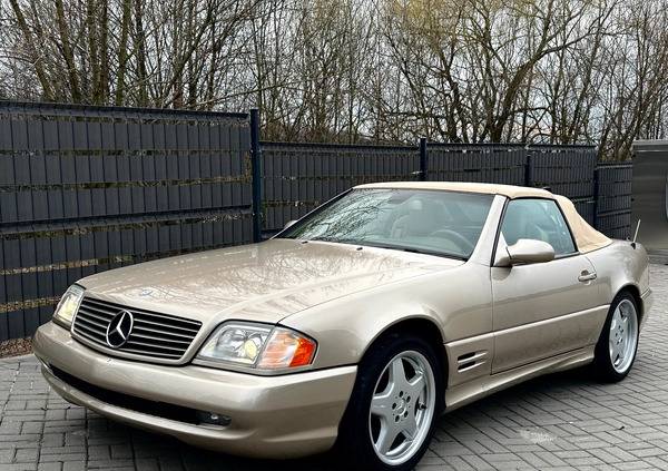 Mercedes-Benz SL cena 106999 przebieg: 88900, rok produkcji 2001 z Lubawka małe 667